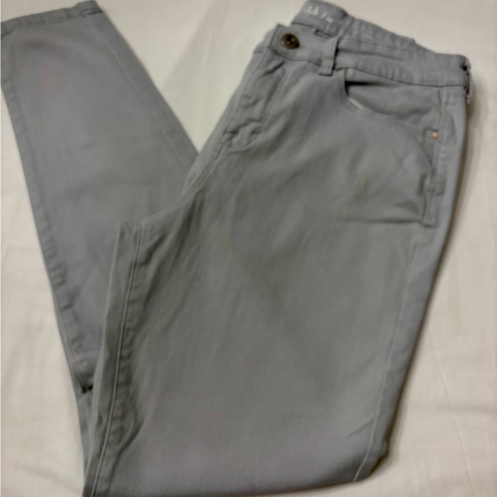 Style & Co. Gray Skinny Jeans